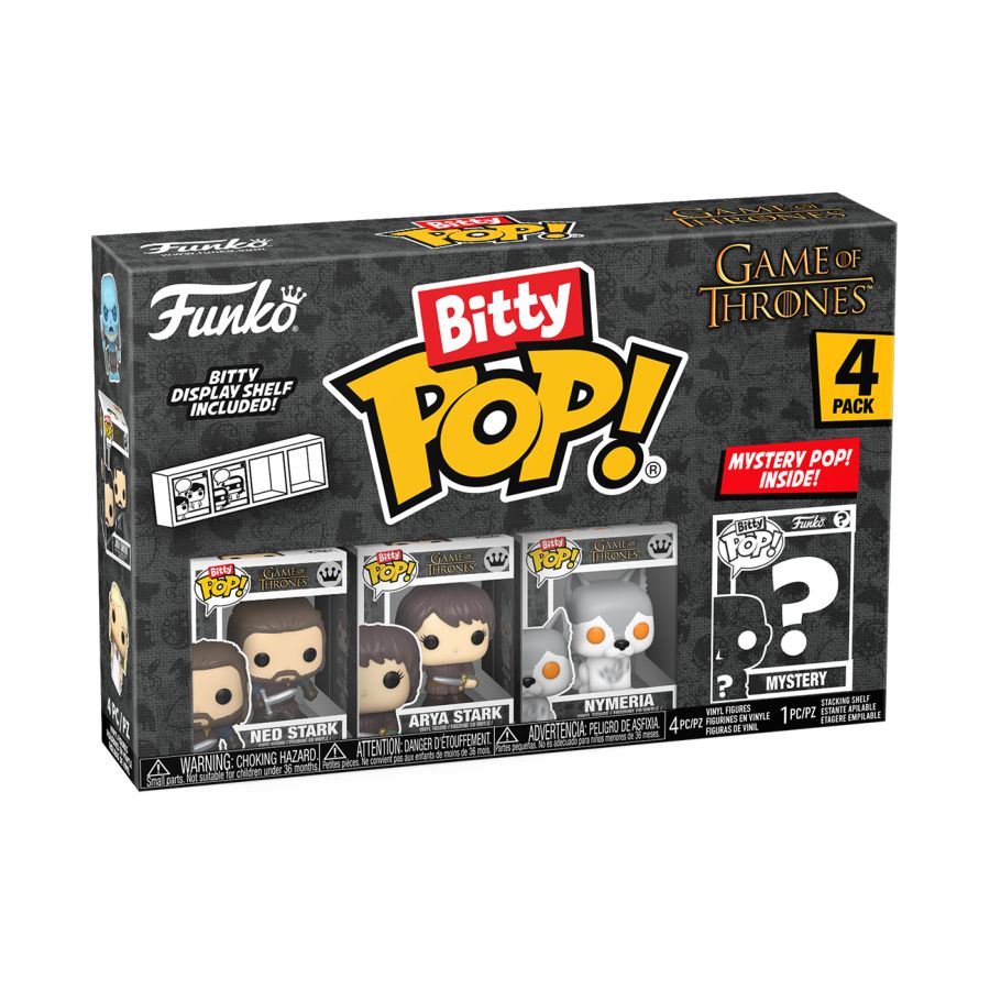 Game of Thrones - Ned Stark Bitty Pop! 4-Pack