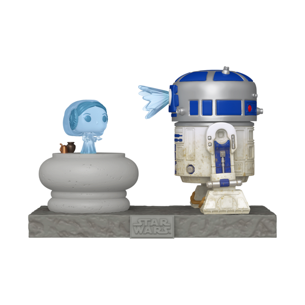 Star Wars - R2D2 with Leia Hologram Pop! Deluxe | Ozzie Collectables