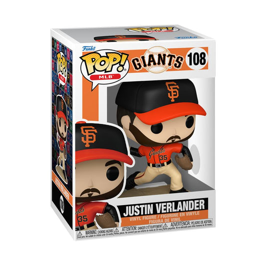 MLB: Giants - Justin Verlander Pop! Vinyl