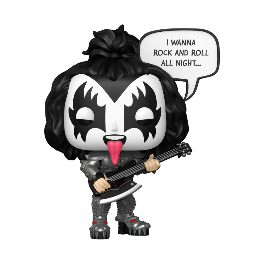 KISS - The Demon (Rock & Roll All Night) Pop! Vinyl Sayings