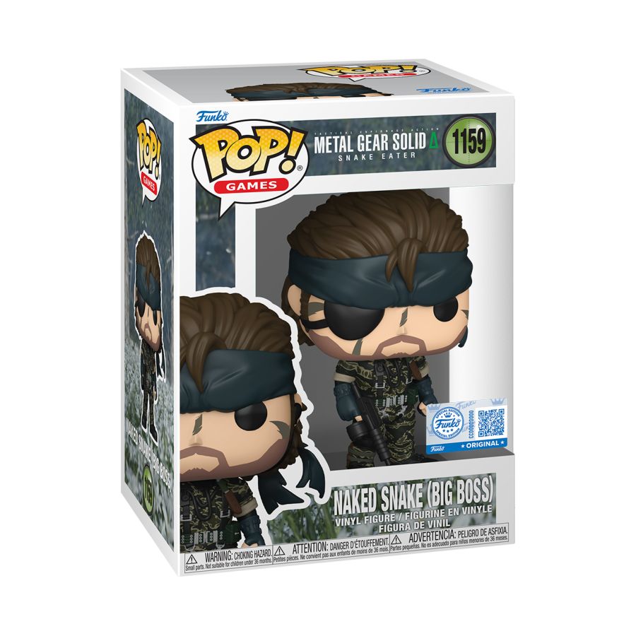 Metal Gear Solid 3 - Big Boss US Exclusive Pop! Vinyl
