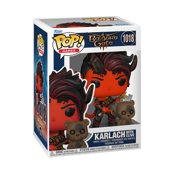 karlach card sleeves Baldur's Gate 3 - Karlach & Clive Pop! Vinyl