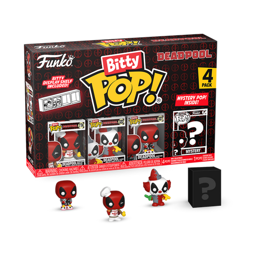 Deadpool - BBQ Master Bitty Pop! 4 -Pack