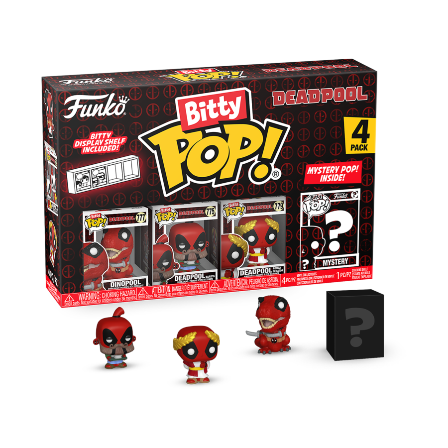 Deadpool - Dinopool Bitty Pop! 4 -Pack