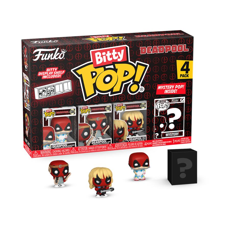 Deadpool - Sleepover Bitty Pop! 4 -Pack