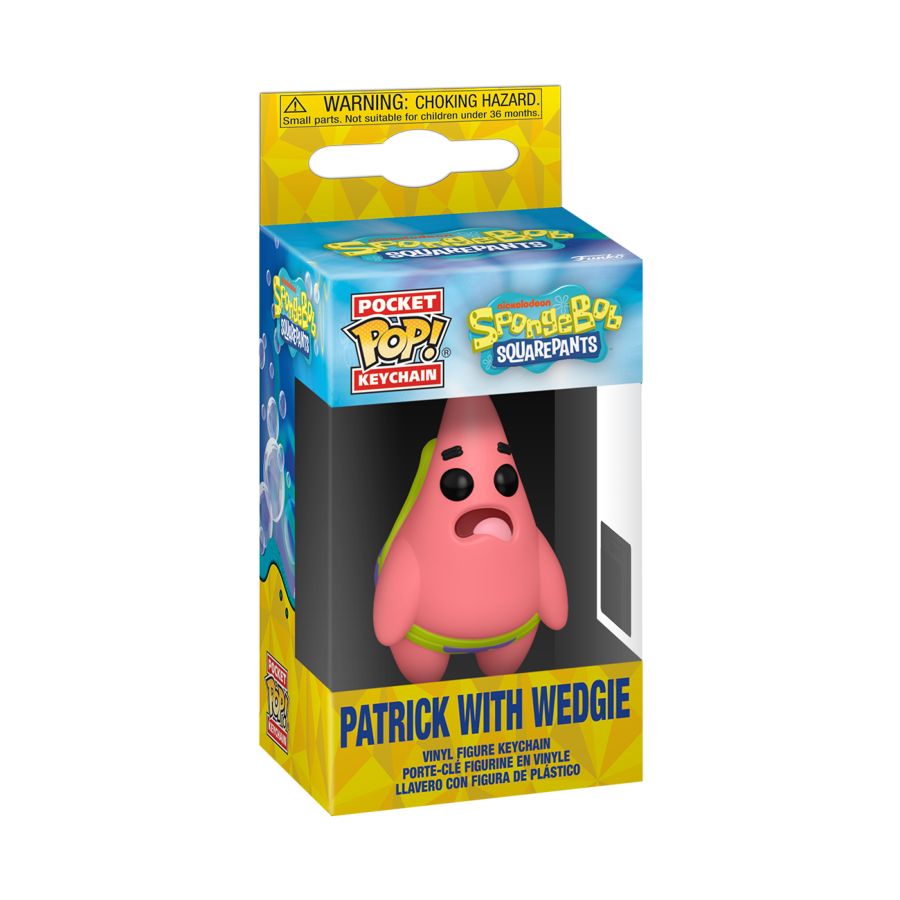 SpongeBob Squarepants - Patrick with Wedgie US Exclusive Pop! Keychain