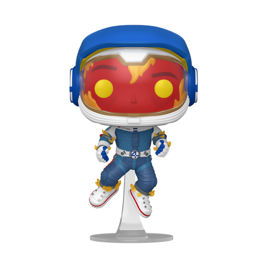 The Fantastic Four: First Steps - Human Torch in Space Suit Exclusive Pop! Vinyl