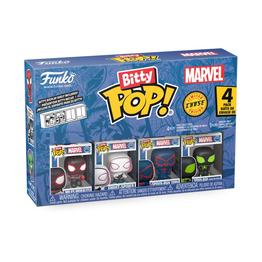 Spider-Man - Miles Morales Bitty Pop! 4-Pack