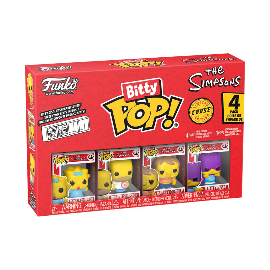 Simpsons - Maggie Bitty Pop! 4-Pack