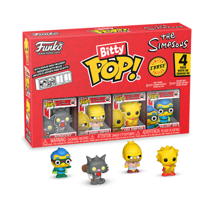 Simpsons - Scratchy Bitty Pop! 4-Pack
