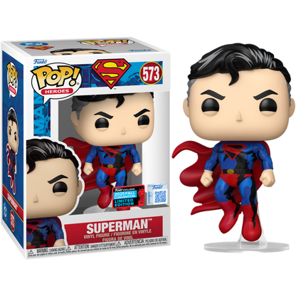 DC Comics - Superman Retro Comic (Flying) Pop! Vinyl 2025 NYCC Exclusive