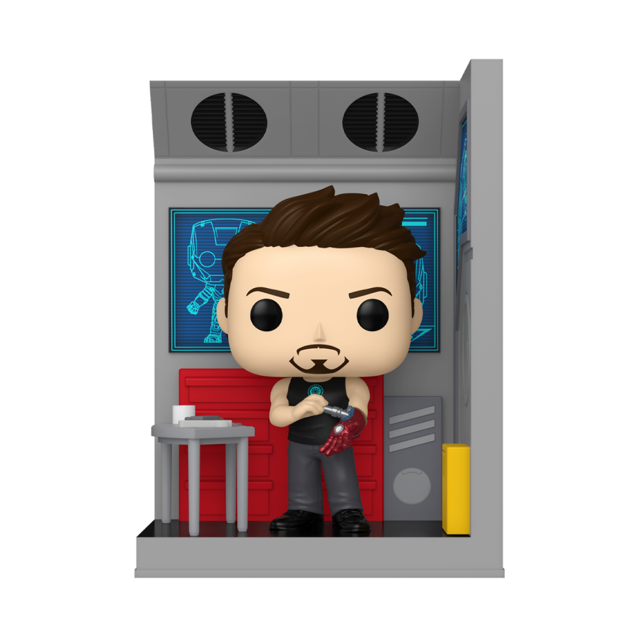 Iron Man (2008) - Tony Stark in Garage Pop! Nook