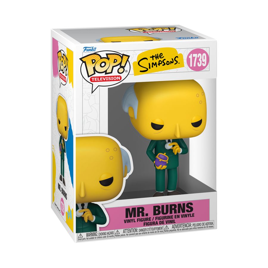 The Simpsons - Mr Burns Pop! Vinyl