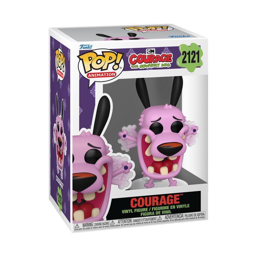 Courage the Cowardly Dog - Courage Pop! Vinyl