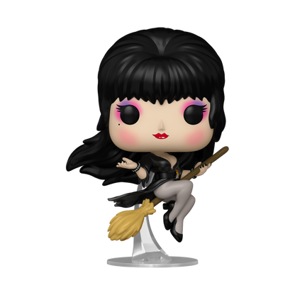 Elvira: Mistress of the Dark - Elvira (with Broom) Pop! Vinyl