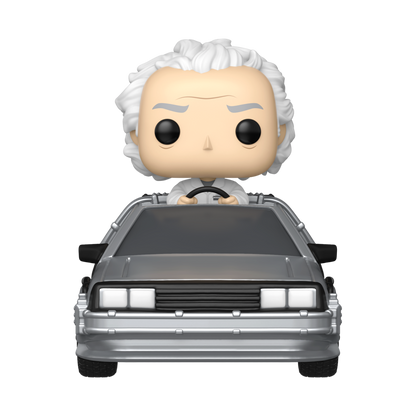 Back to the Future - Doc with Time Machine Pop! Vinyl Ride