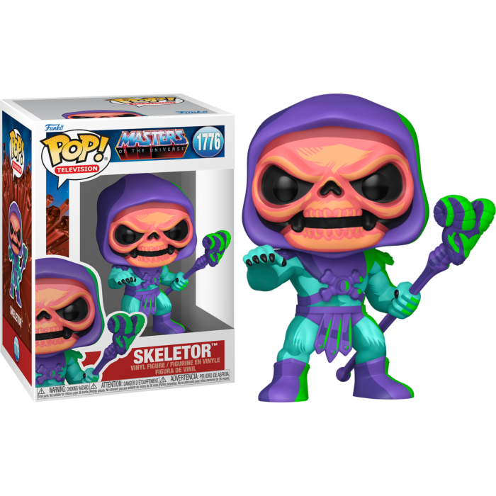 Masters of The Universe - Skeletor (Retro Neon Deco) Pop! Vinyl