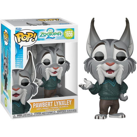 Zootopia 2 - Pawbert Lynxley Pop! Vinyl