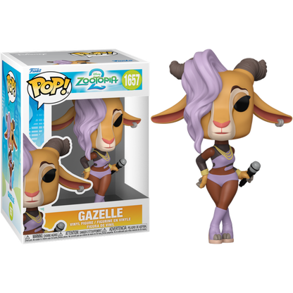 Zootopia 2 - Gazelle Pop! Vinyl