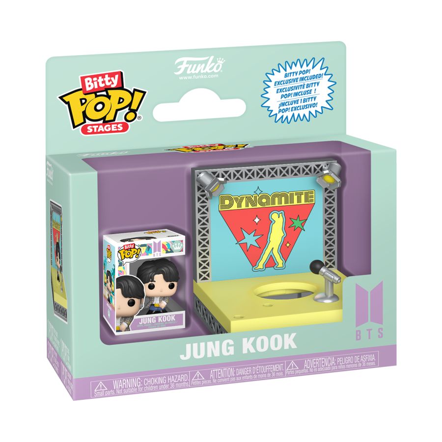 BTS - Jung Kook (Dynamite) Bitty Pop! Stage