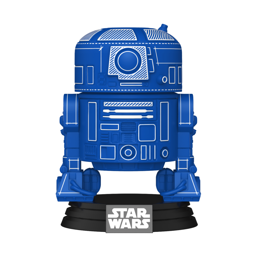Star Wars - R2-D2 (Blueprint) Pop! Vinyl