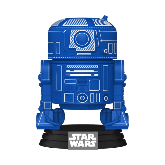 Star Wars - R2-D2 (Blueprint) Pop! Vinyl