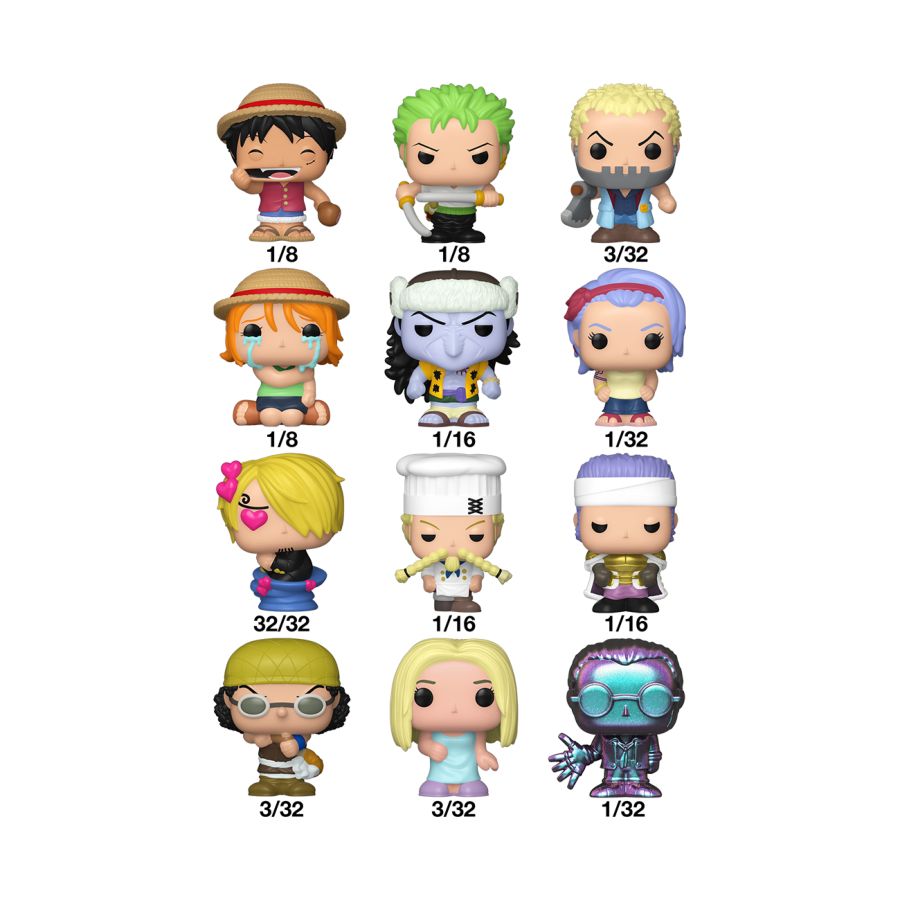 One Piece - Bitty Pop! Blind Bag Assortment (Display of 32)