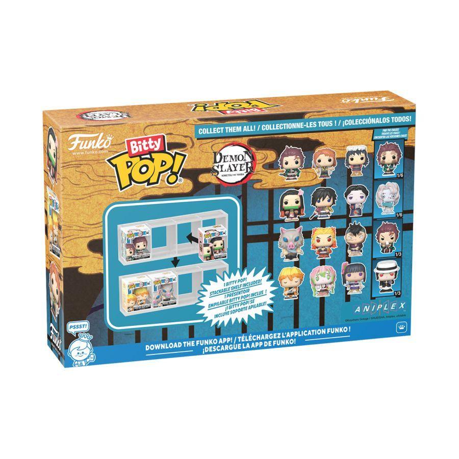 Demon Slayer - Tanjiro Bitty Pop! 4-Pack