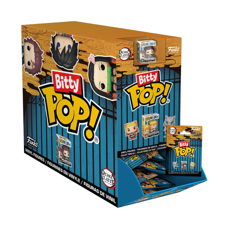 Demon Slayer - Bitty Pop! Blind Bag Assortment (Display of 32)