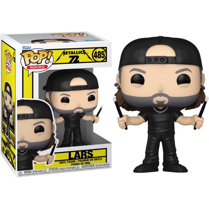 Metallica - Lars (72 Seasons) Pop! Vinyl