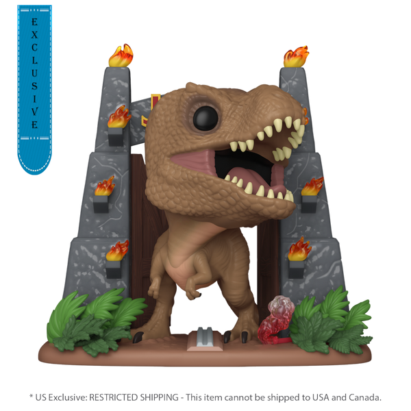 Jurassic Park - Tyrannosaurus Rex (with Gates) US Exclusive