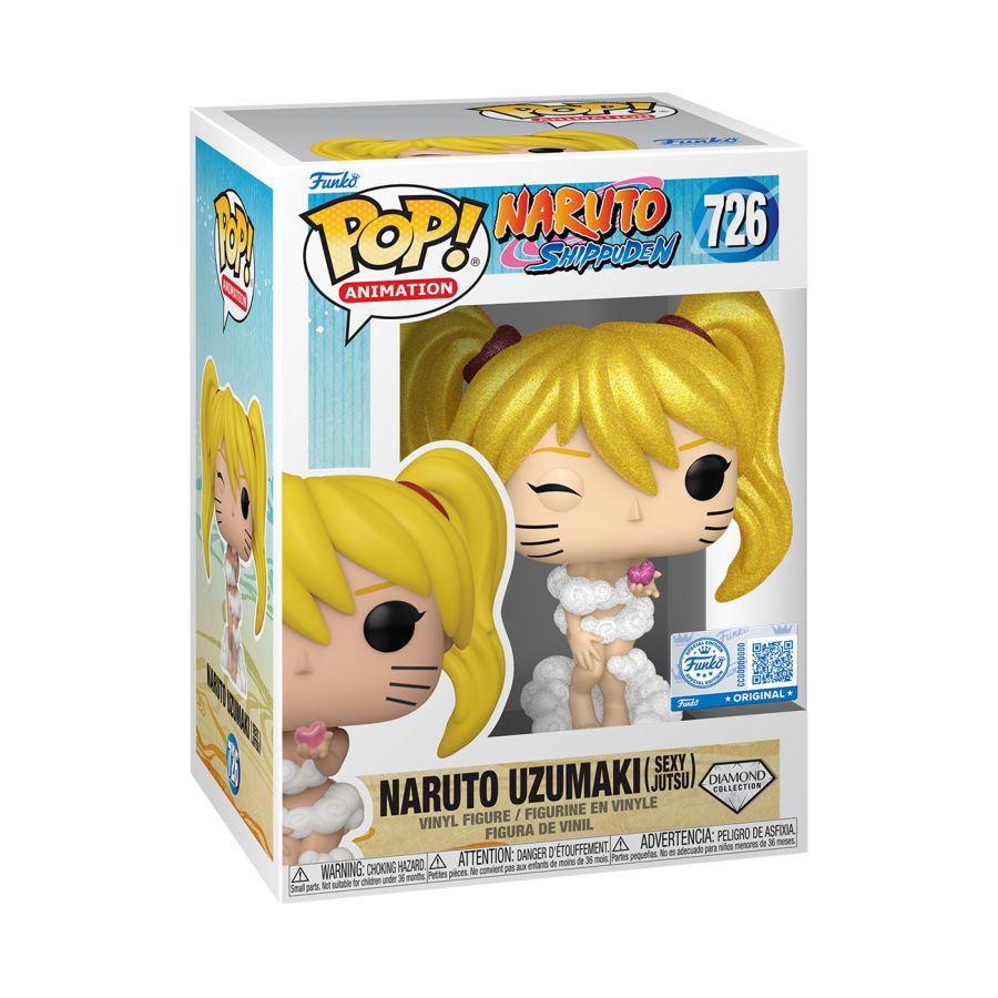 Naruto - Sexy Jutsu US Exclsuvie Diamond Glitter Pop! Vinyl