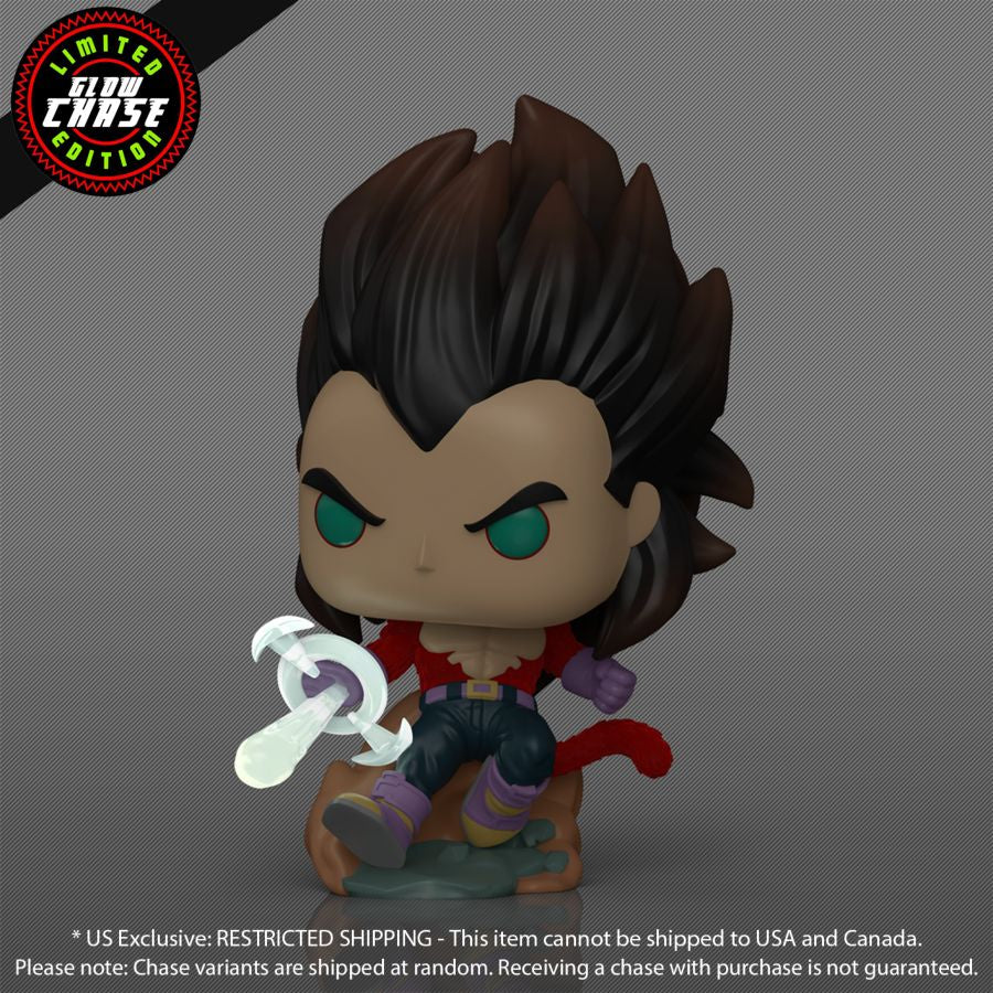 Dragon Ball: GT - Super Saiyan 4 Vegeta US Exclusive Flocked Pop! Vinyl