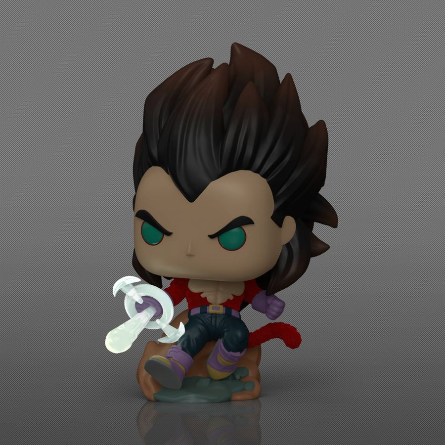 Dragon Ball: GT - Super Saiyan 4 Vegeta US Exclusive Flocked Pop! Vinyl