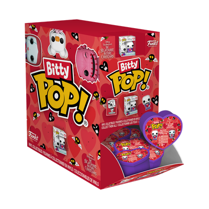 The Nightmare Before Christmas - Valentines Bitty Pop! Blind Bag Assortment (Display of 24)