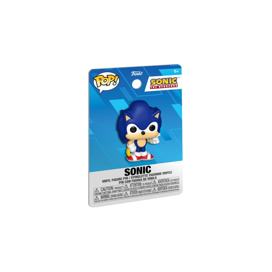 Sonic the Hedgehog - Pop! PVC Pin Assortment (Display of 12)