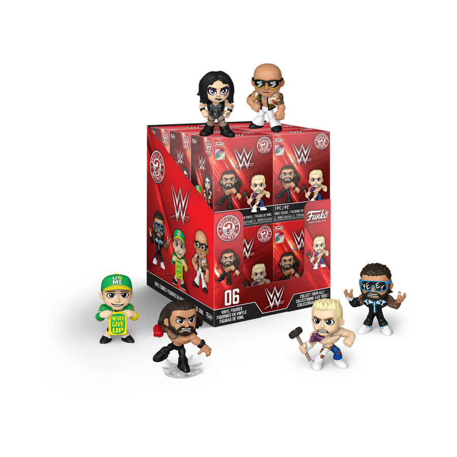 WWE - Wrestling Mystery Minis Assortment (Display of 12)