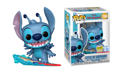 Lilo & Stitch - Stitch on Surfboard SDCC 2025 Summer Convention Exclusive Pop! Vinyl
