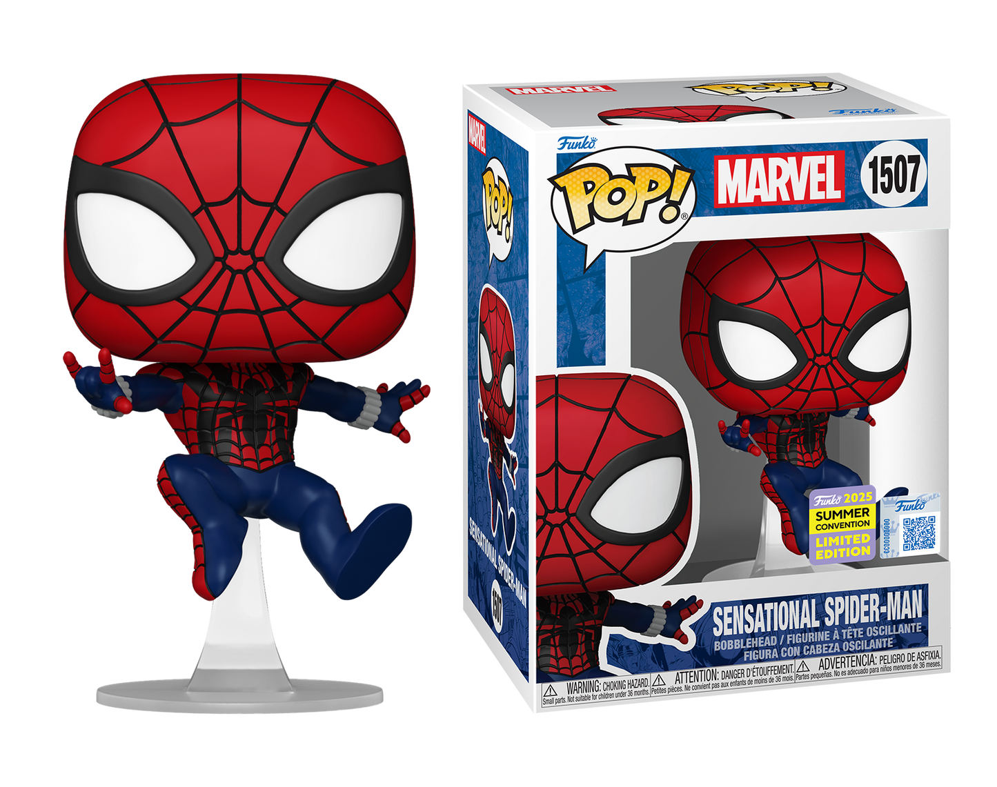 Spider-Man - Sensational Spider-Man SDCC 2025 Summer Convention Exclusive Pop! Vinyl