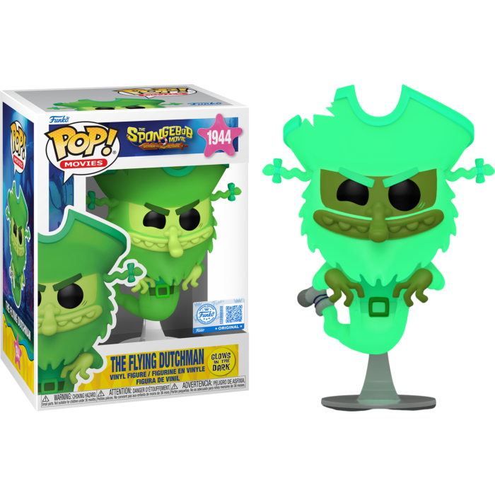 The SpongeBob Movie (2025) - The Flying Dutchman Glow Pop! Vinyl US Exclusive