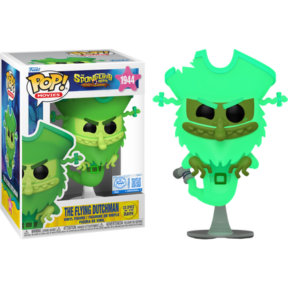 The SpongeBob Movie (2025) - The Flying Dutchman Glow Pop! Vinyl US Exclusive