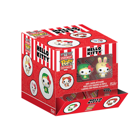 Hello Kitty - Animal Pop! Keychain Assortment (Display of 12)