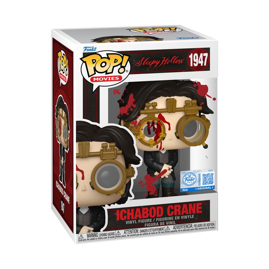 Sleepy Hollow - Ichabod Crane (Battle Damaged) US Exclusive Pop! Vinyl
