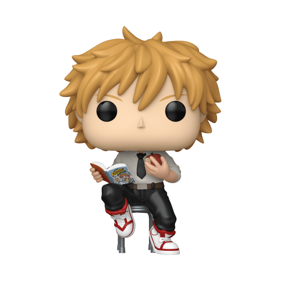 Chainsaw Man - Denji Reading Pop! Vinyl