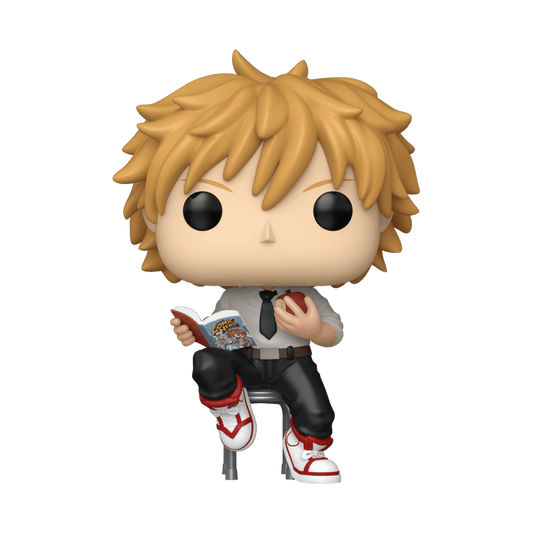 Chainsaw Man - Denji Reading Pop! Vinyl