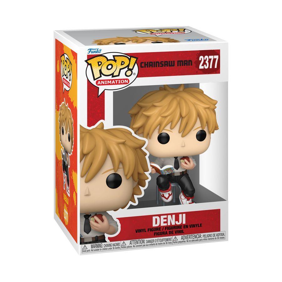 Chainsaw Man - Denji Reading Pop! Vinyl