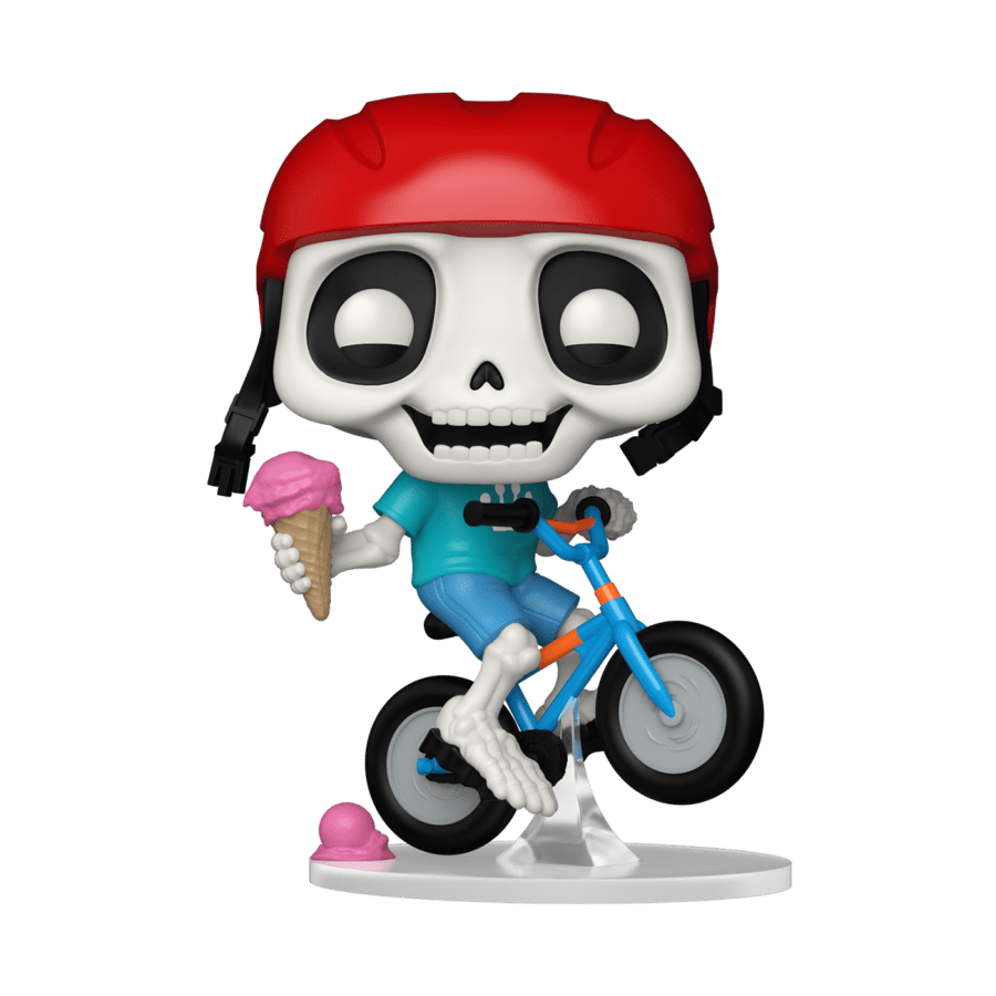 Skeleton Summer - Bike Rider Skully Pop! Vinyl