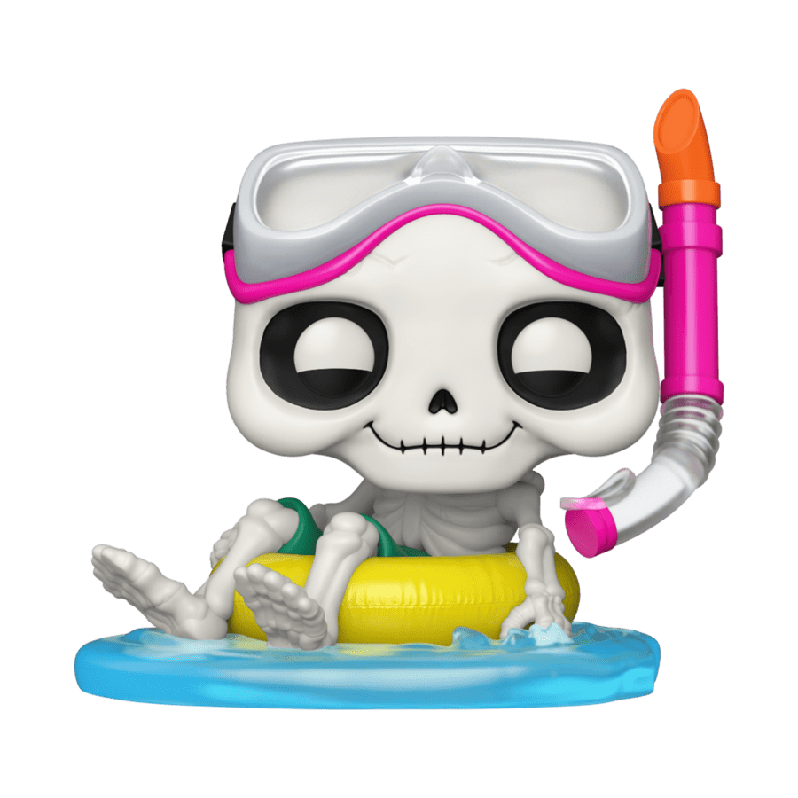 Skeleton Summer - Swimmer Skully Pop! Vinyl