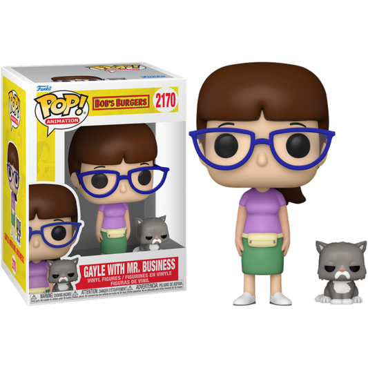 Bob's Burgers - Gayle with Mr.Bus Pop! Vinyl