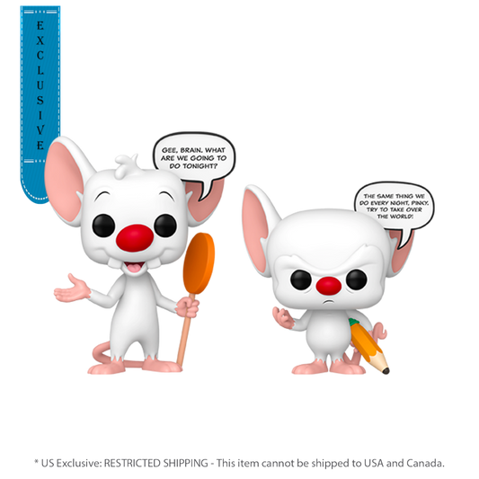 Pop! Sayings - Pinky & The Brain GW Pop! 2PK